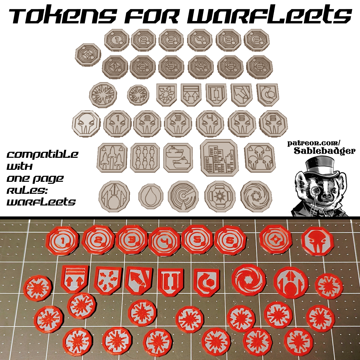 Game Token Project - OPR Warfleets